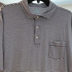 Peter Millar Polo Shirt Large Stretchy Soft